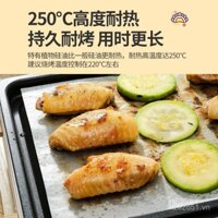 Giấy nướng BBQ, giấy thấm dầu, thảm nướng lò, giấy silicone hai mặt, nướng BBQ, cá nướng, chịu nhiệt độ cao, chống dầu