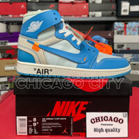 Giày Off-White x Air Jordan 1 Retro High OG ‘UNC’ [ Best quality ]