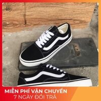 GIÀY OLD SKOOL ĐEN (Full box, tag)  FORM NAM NỮ