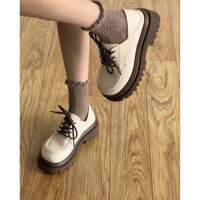 Giày Oxford bốt nữ thời trang Hàn Quốc siêu xinh