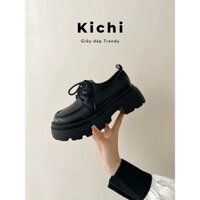 Giày oxford đế cao 6cm cho nữ giày đốc độn đế tôn dáng dễ phối đồ giày cho nữ 𝗛𝟳𝟬𝟭