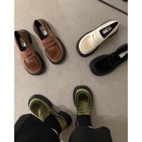 Giày Oxford nhung cao cấp