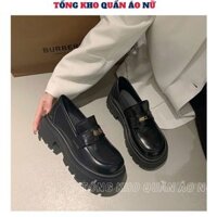 Giày Oxford nữ da cao cấp độn đế ôm chân, giày búp bê nữ da mềm hot trend - TONGKHO