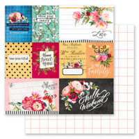 Giấy paper pad lẻ mẫu Shine your beauty 12x12 inch