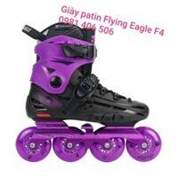 Giày patin Flying Eagle F4 Raven chính hãng - Bảo hành trọn đời