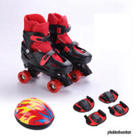 GIÀY PATIN (GIÀY PATIN 2 HÀNG BÁNH TẶNG KÈM BẢO HỘ)