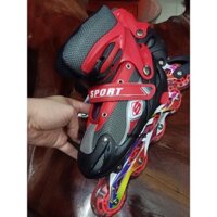 giày patin rẻ nhất thị trường đẹp phù hợp mọi giới đủ kích cỡ mã sport 806 bánh xe phát sáng