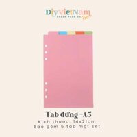 Giấy phân mục cho planner A4/B5/A5/A6/A7