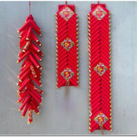 Giây Phao giả trang trí lễ tết có hai loại xếp và chùm