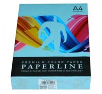 Giấy photo màu A4 – ĐL 80gsm Paperline xanh dương