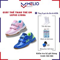 Giày Pickleball Lefus Trẻ Em L1086, Giày Cầu Lông Trẻ Em Đế Eva Đàn Hồi TPU Chống Xoắn Phẳng