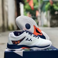 Giày Pickleball nam Lefus L019 trắng xanh