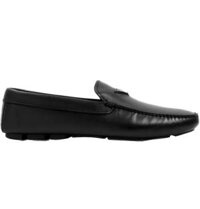 Giày Prada Triangle Logo Leather Loafers ‘Black’ 2DD172-A21-F0002