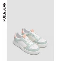 Giày pull&bear màu xanh mint