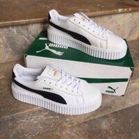 Giày puma đen trắng( sãn sz 38 khách ib báo sz e nhed)