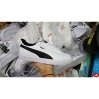 Giày puma mầu trắng vệt đen 👟 [ HOT HIT ] RẺ VÔ ĐỊCH " ₁ . )  '