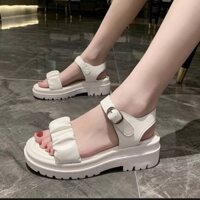 Giày quai hậu nữ đế đúc 5p siêu nhẹ quai nhúm bèo cực xinh