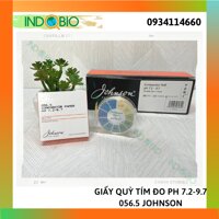 GIẤY QUỲ TÍM ĐO THỬ ĐỘ PH 7.2-9.7, 056.5 JOHNSON - ANH