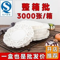 Giấy ren hình tròn, giấy nền hoa, giấy ăn thực phẩm, giấy thấm dầu, giấy nướng, giấy ăn chiên, giấy ren, giấy pizza