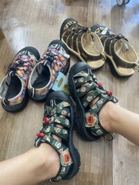 Giày Rọ Keen Camouflahe Green