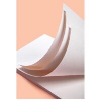 Giấy Roki A2 - tập 10 tờ - giấy 2 mặt trắng nhẵn, giấy chuyên dụng vẽ kỹ thuật, định lượng 200gsm