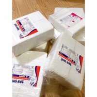 Giấy rửa mặt tẩy trang  bông bạch tuyết cắt
