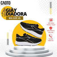 Giày Running Shoes Men Diadora PASSO 2 Black White - Giày Thể Thao Big Size 45 46 47 48