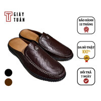 Giày sabo nam đế cao su dẻo bảo hành 12 tháng - D7283 - Chú Tuấn Giày