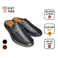 Giày sabo nam đế cao su dẻo bảo hành 12 tháng - 7283-02 - Chú Tuấn Giày