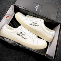 Giày Saint Laurent Court Classic Embroidered White – Phong Cách Đơn Giản Cá Tính – Full Box