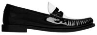 Giày Saint Laurent Le Loafer ‘Black White’ 670232AAAM61006