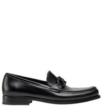 Giày Salvatore Ferragamo Nam Loafer With Gancini Ornament 'Black'
