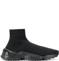 Giày Salvatore Ferragamo Nam Sock Sneaker 'Black'