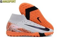 Giày sân cỏ nhân tạo Nike AirZoom Mercurial Superfly X Elite TF cam xám - GIANGSPORT