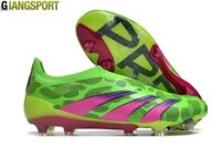 Giày sân cỏ tự nhiên Adidas Predator Elite xanh không dây FG
