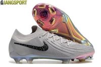 Giày sân cỏ tự nhiên Nike Phantom Lunar GX2 Elite xám FG