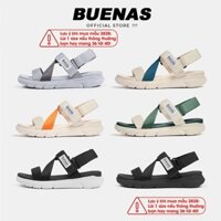 Giày sandal 2828 quai hậu nam nữ Buenas Alpha đi học đế cao 4cm