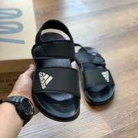 Giày Sandal ADIDAS nam nữ -FREESHIP- giày sandal đi học nam nữ quai hậu bền đẹp đế bằng siêu nhẹ,màu đen - knb