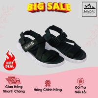 Giày Sandal BERICH, đen đế trắng, Giày dép nam nữ Giày đi học, đi chơi