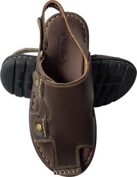Giày Sandal Bít Mũi  Nam BIGGBEN Da Bò Thật SD78 - 38