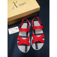 giày sandal BURBERRY chữ x đỏ thời trang nam