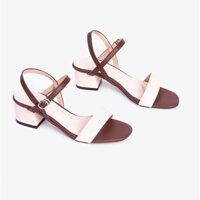 Giày Sandal Cao Gót 3cm Mix Nhiều Màu