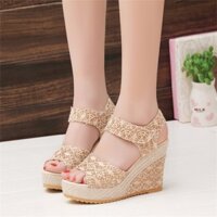 Giày Sandal Cao Gót Mùa Hè 2023 Đế Dày Phong Cách Mới Cho Nữ