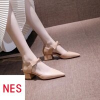 Giày Sandal Cao Gót Mũi Nhọn Size Lớn 35-43 41 Thời Trang Xuân Hè Cho Nữ Size 35-42