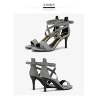 Giày Sandal Cao gót nữ Caro DAPHNE (Caro, giá gốc 2750k SALE còn 330k, fullbox hàng chuẩn đẹp)