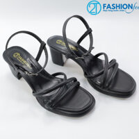 Giày Sandal Cao Gót Nữ Chính Hãng 2T Fashion Feet,Quai Mảnh, Kiểu Dáng Thanh,Gót Cao 7Cm-PSĐĐ01