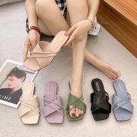 Giày Sandal Cao Gót Thời Trang Mùa Hè 2021 Dành Cho Nữ