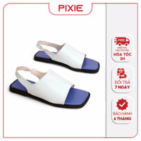 Giày Sandal Đế Bệt Quai Bản To Pixie H323
