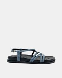 Giày Sandal Đế Bệt Quai Mảnh Chéo