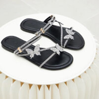 Giày sandal đế bệt quai xoàn nhỏ mang 2 kiểu